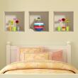 Wall decals for doors - Wall 3D _nameoftheproduct_ - ambiance-sticker.com